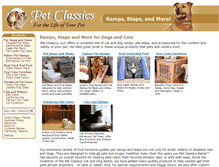 Tablet Screenshot of petclassics.com